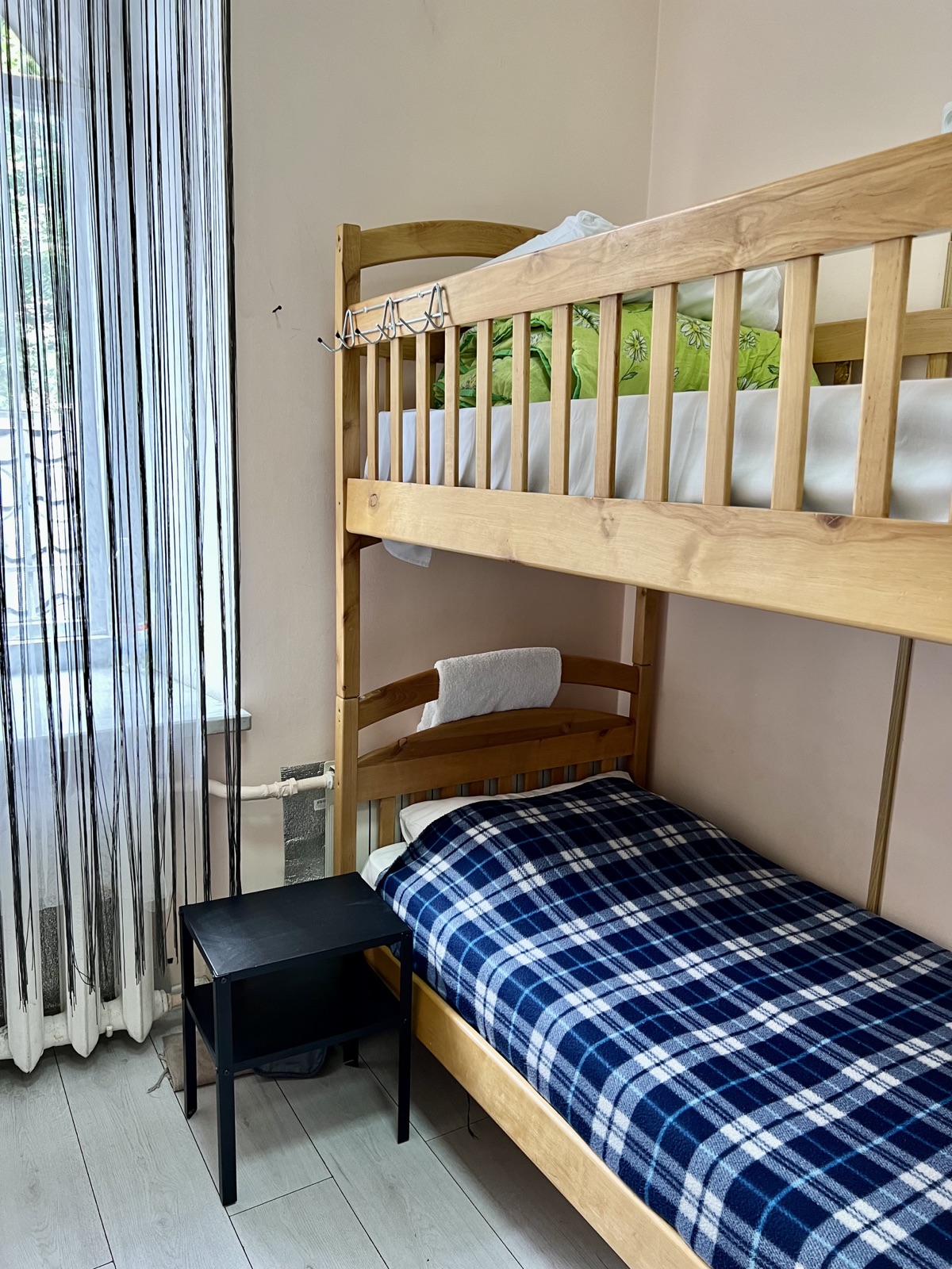 Women's room #2 — bed detail